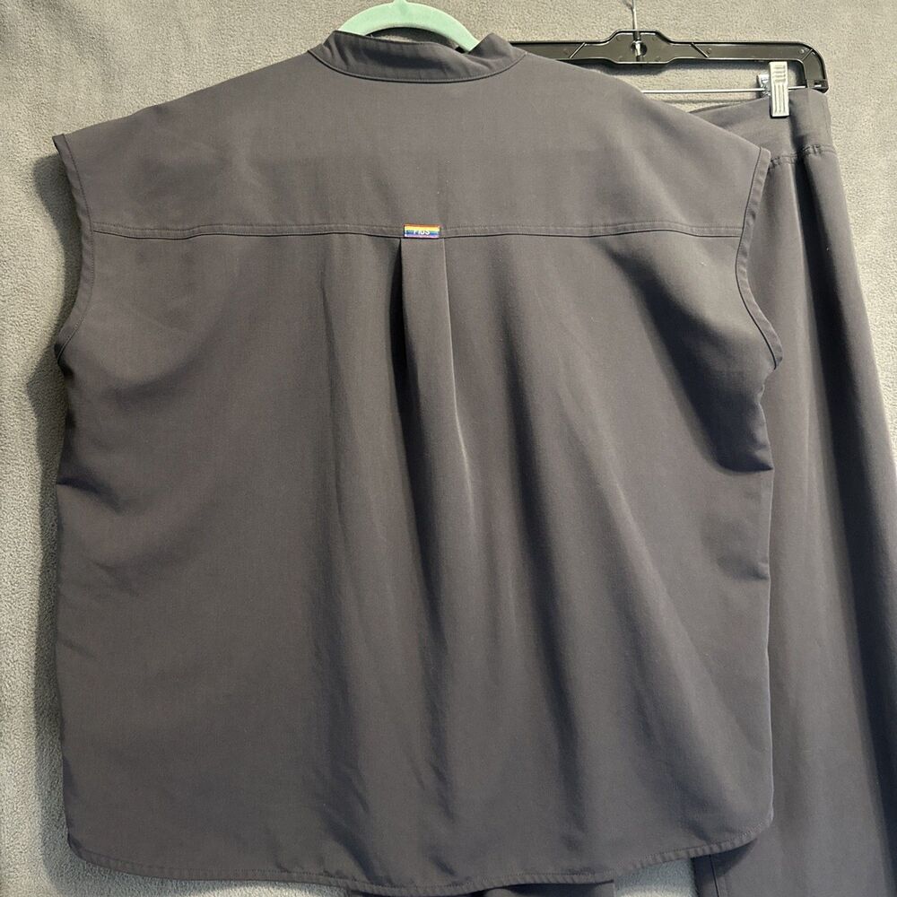 Figs Gray Pride Straight Leg Pants & Rafaela Set - Picture 3 of 14